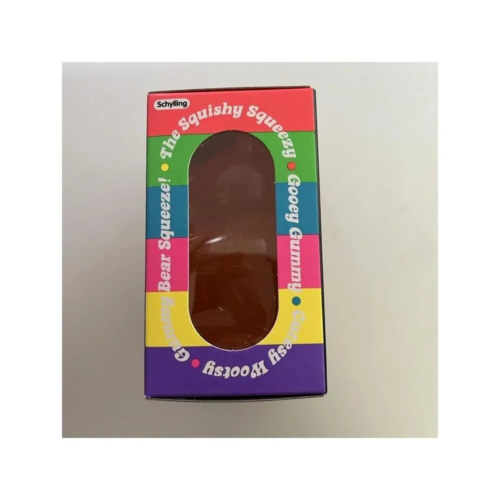 Schylling NeeDoh Gummy Bear Orange Fidget Stress Toy Squishy Nee Doh New In Box